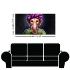 Portrait of Lord Ganesha Canvas Wall Painting