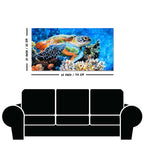 Colorful Turtle Canvas Wall Painting