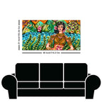 Traditional Women Canvas Wall Painting