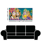 Lord Radha Krishna Religious Wall Painting