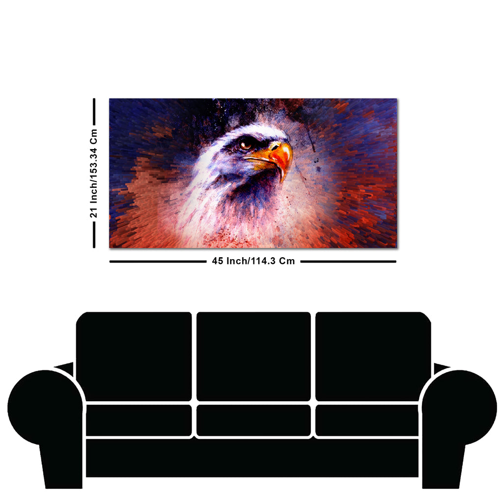 Eagle Abstract Art Canvas Wall Painting