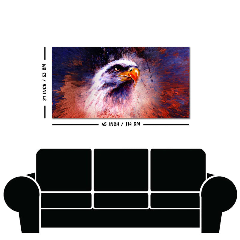 Eagle Abstract Art Canvas Wall Painting