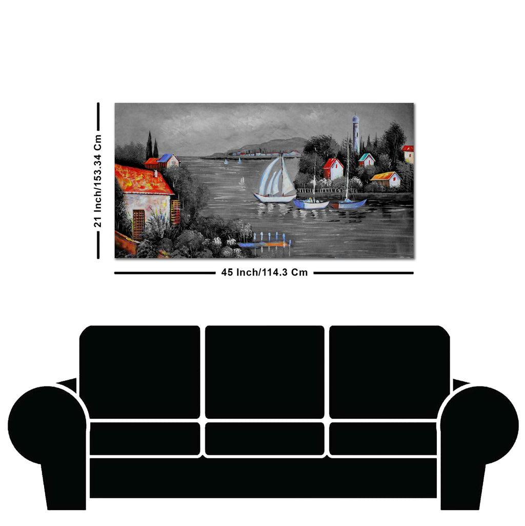 Lake view Nature Scenery Wall Painting