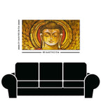 Lord Gautam Buddha Meditation Wall Painting