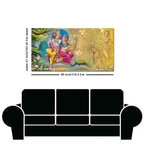 Beautiful Wall Painting of Lord Radha Krishna