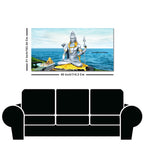 Lord Shiva Statue Canvas Wall Painting