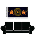 Holy Symbol Of Sikh Religion Canvas Wall Painting