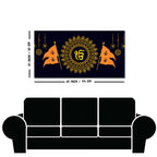 Holy Symbol Of Sikh Religion Canvas Wall Painting