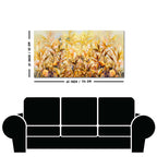 Beautiful Autumn Season with Yellow Leaves Canvas Wall Painting
