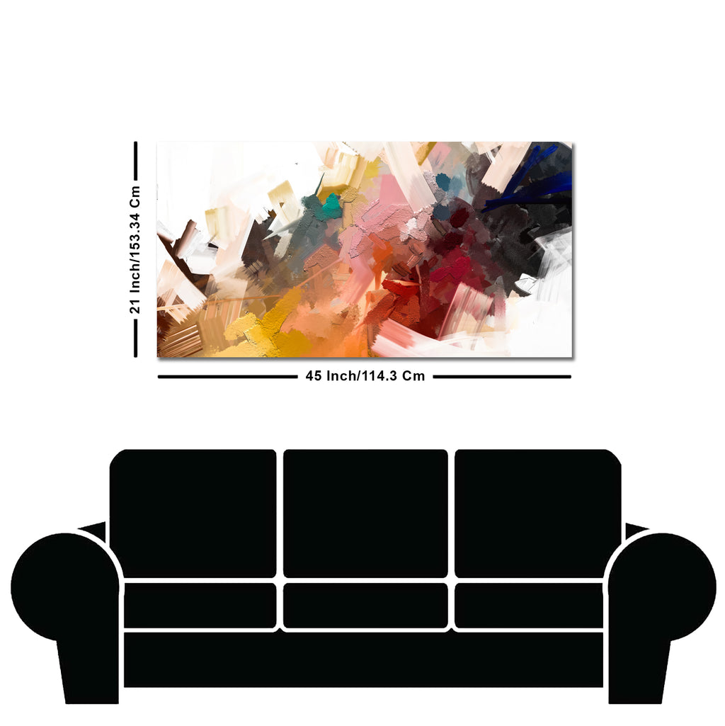 Beautiful Colorful Texture Abstract art Canvas Wall Painting