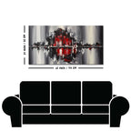 Abstract City Skyline Premium Wall Painting