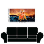 Maa Durga Bhagwati Premium Canvas Wall Painting