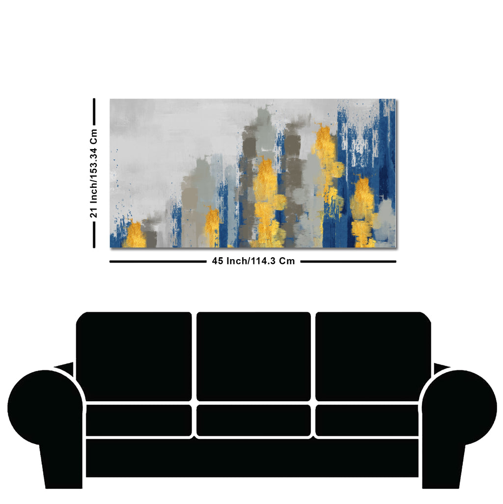 Beautiful Color Abstract Art Design Premium Canvas Wall Painting