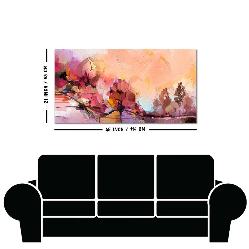 Abstract landscape Contemporary art Canvas Wall Painting
