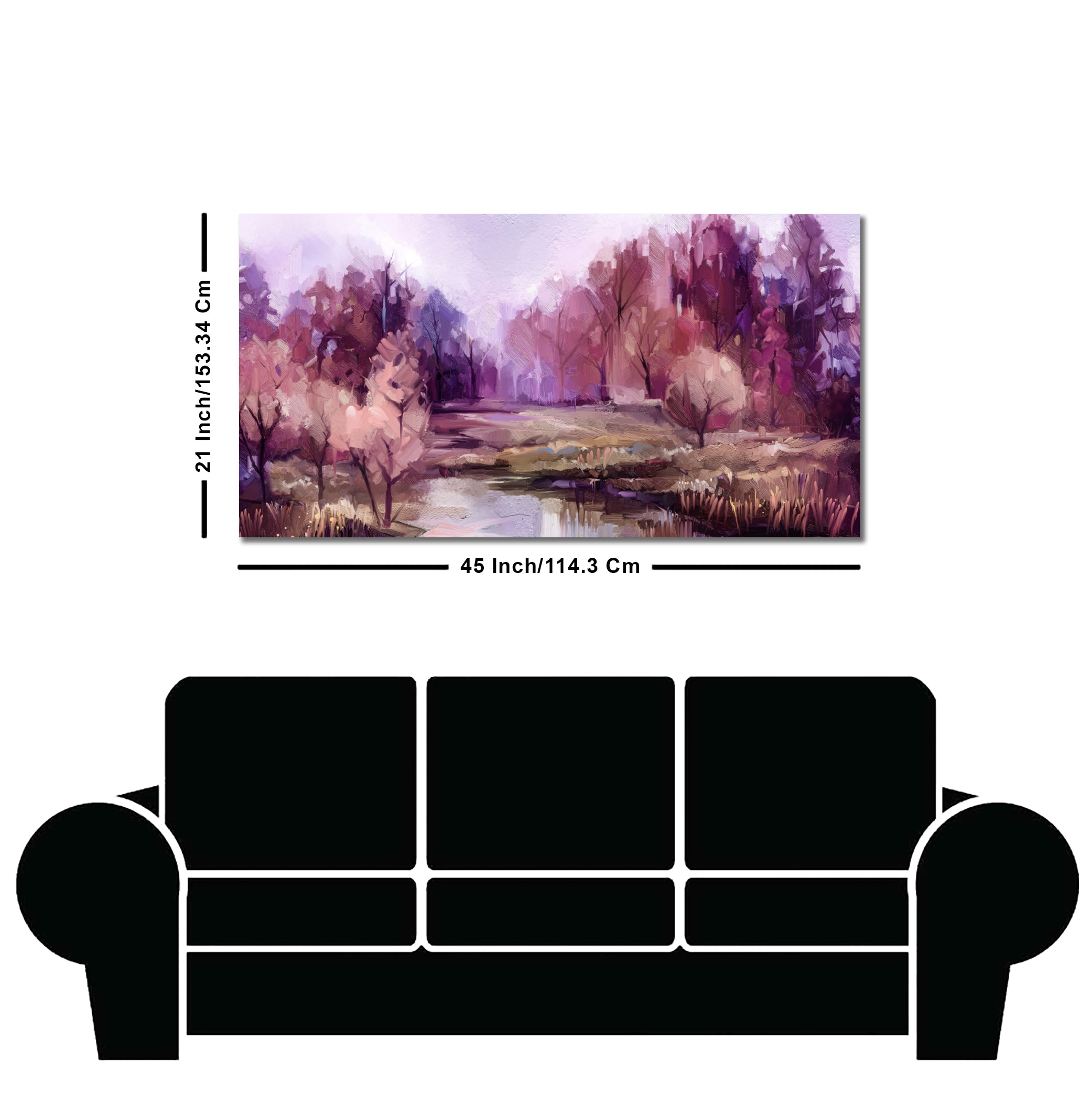 Fall Season Nature View Canvas Wall Painting