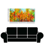 Colorful Abstract Art of Trees Canvas Wall Painting
