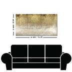 Luxurious Golden Pattern Premium Wall Painting