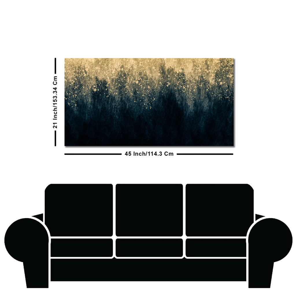 Gold Splash Texture Premium Wall Painting