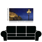 Evening at The Coast of Amalfi in Italy Canvas Wall Painting