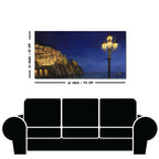 Evening at The Coast of Amalfi in Italy Canvas Wall Painting
