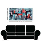 Abstract Art Colorful Strokes Canvas Wall Painting