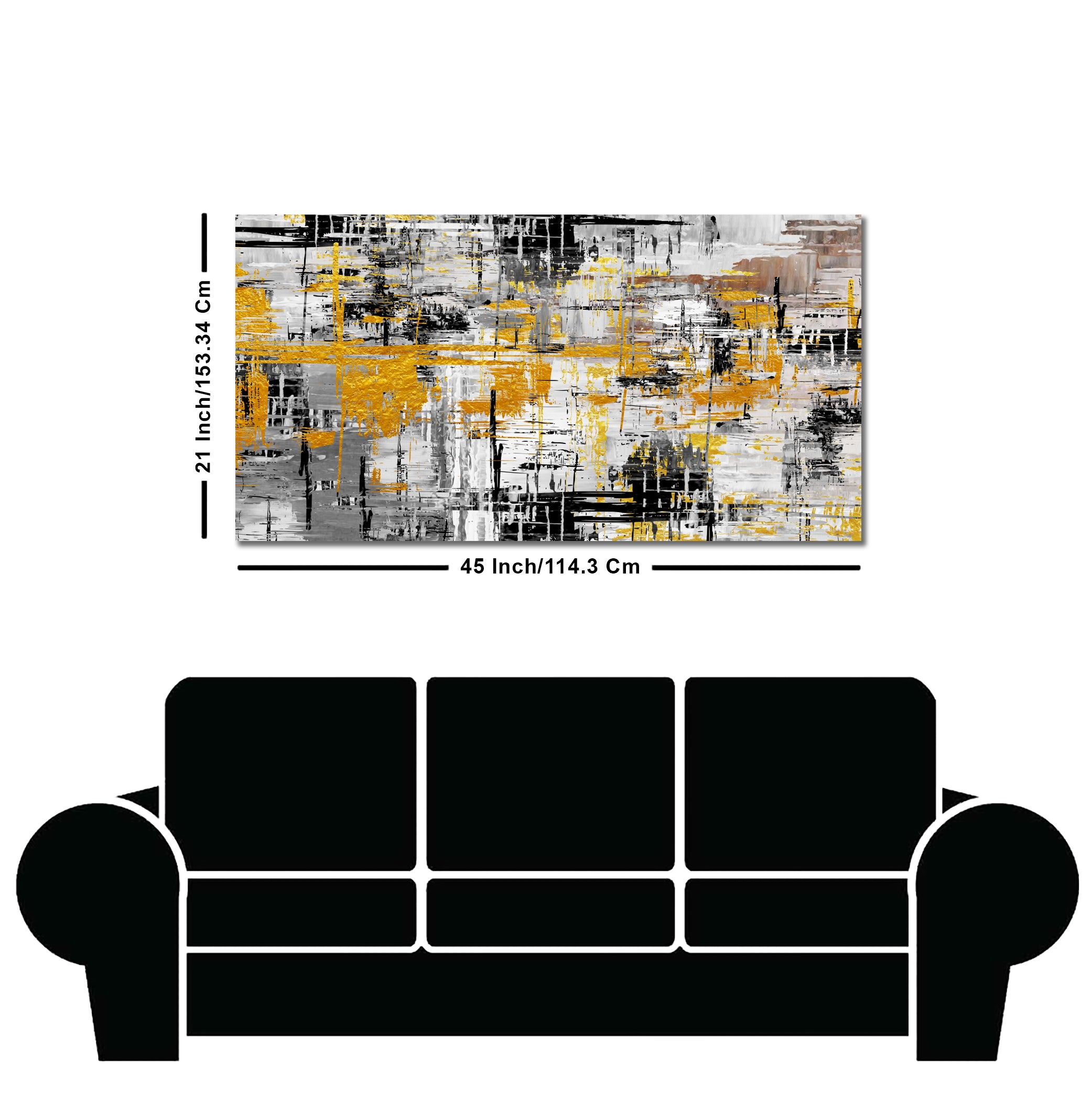 Psychedelic Abstract Art Canvas Wall Painting