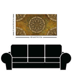 Golden Mandala Art Canvas Wall Painting