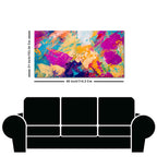 Abstract Colorful Modern Textured Art Wall Painting