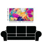 Abstract Colorful Modern Textured Art Wall Painting