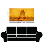 Ancient Brihadeeswara Temple of Tamilnadu Canvas Wall Painting