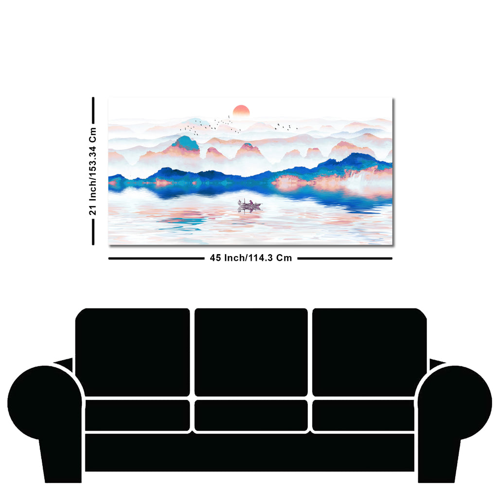 Beautiful Zen Life Scenery Canvas Wall Painting