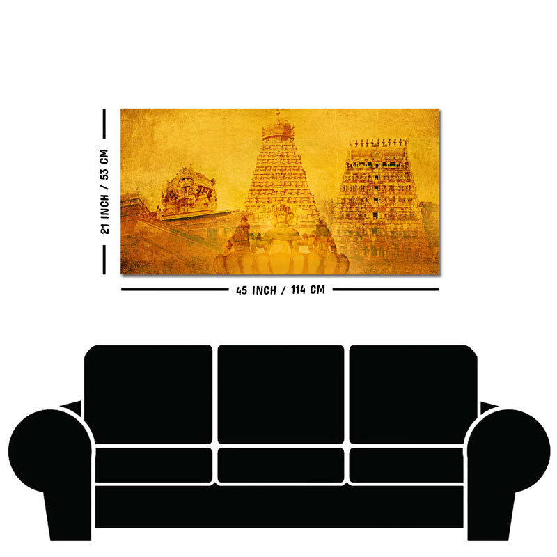 Ancient Brihadeeswara Temple of Tamilnadu Wall Painting
