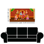 Lord Ram Darbar Canvas Wall Painting