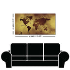 World Map Premium Canvas Wall Painting