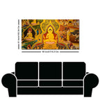 Lord Spiritual Buddha Canvas Wall Painting