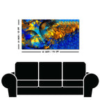 Magical Golden Buddha Canvas Wall Painting