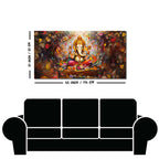 Vighnaharta Shree Ganesh Premium Canvas Wall Painting