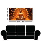 Premium Canvas Wall Painting of Meditating Lord Buddha