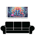 Lord Ganesh Decoative Artistic Canvas Wall Painiting