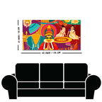 Premium Wall Painting of Celebration Onam Festival