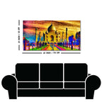 Classic Wall Painting of Taj Mahal