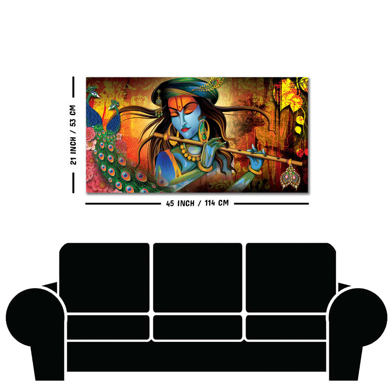 Classic Lord Krishna Premium Wall Painting