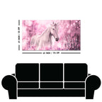 Beautiful White Horse Premium Wall Painting