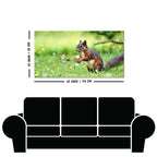 Little Squirrel in the Park Premium Wall Painting