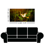 Premium Canvas Wall Painting of A Beautiful Butterfly in Forest
