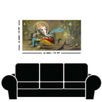 Auspicious Lord Ganpati Ganesha Canvas Wall Painting