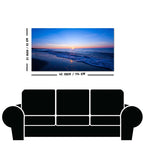 Sunset Sea Horizon Premium Canvas Wall Painting