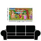 Premium Canvas Painting of Indian Holy Place Mathura Vrindavan