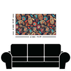 Beautiful Floral Madhubani Art Canvas Wall Painting