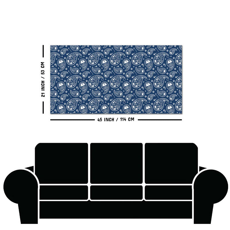 Decorative Paisley Premium Wall Painting